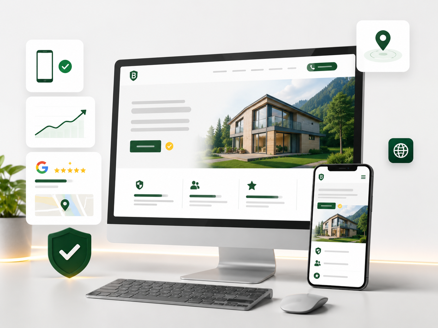 Professionelle Website für Handwerker